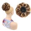 fengqingyunyan0304 Synthetic Messy Bun Extension, Fluffy Curly Chignon, Bird’s Nest Design, Adjustable Waves for Women (Black) view 4
