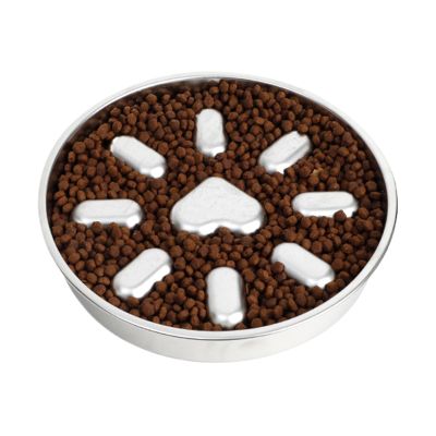 Slow Feeder Dog Bowl, Small/Medium, Non-Slip, Anti-Choking, Bloat Prevention
