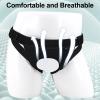 QiaoRong Adjustable Inguinal Hernia Belt for Men and Women view 3