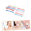 BESTYASH 10-Pack Travel Toothbrushes for Adults with Extra-Hard Plastic Bristles, Lightweight for Home and Travel, Random Color and Style view 2