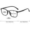 ABETOS Progressive Reading Glasses, TR90 Multifocal Blue-Light Filter, Black +1.0 view 2