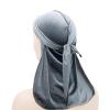 HGWOPGASD 1-Piece Silky Durag Cap, Long-Tail Durag for Men and Women—Perfect for 360 Waves and Dreadlocks, Silky Satin Durag A37 view 2