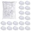 SYEYCW 200-Pack Transparent Waterproof Shower Ear Covers with Elastic Bands view 1