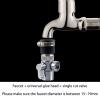 Water Filter Diverter for Kitchen and Bathroom view 2