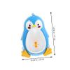 Yardwe Penguin Potty Urinal for Kids, Wall-Mounted with Suction Cups, ABS, Pink view 3