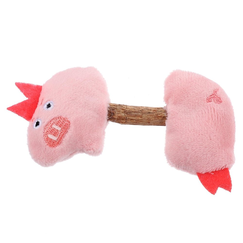 UPKOCH Cartoon Cat Silvervine Plush Chew Toy for Indoor Cats
