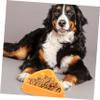 BESTonZON 2-Pack Cartoon Pizza Slow Feeder Dog Bowls view 4