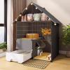 Extra-Large Cat Cage with Hammock and Removable Litter Box view 1