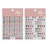 2 Nail Stickers with English Symbols and Cross Designs view 1