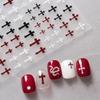 2 Nail Stickers with English Symbols and Cross Designs view 3