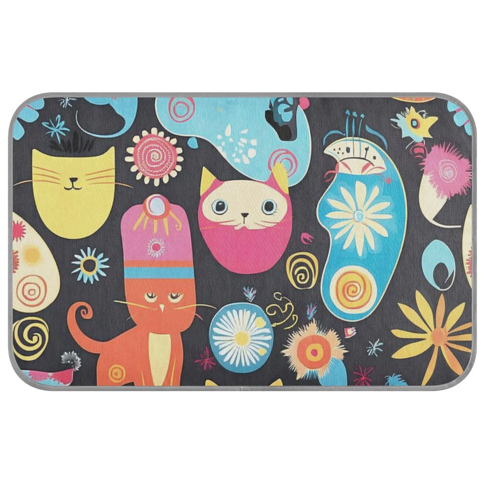 Boho Style Cooling Mat for Cats