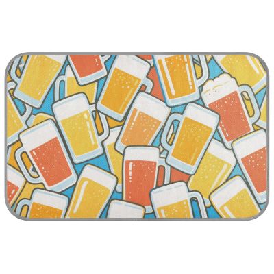 Colorful Cartoon Beer Summer Cooling Mat for Pets