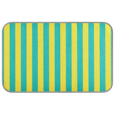 WDdZzyy Self-Cooling Blanket for Summer, Cats, Chickens and Travel, Washable, Yellow/Blue