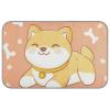 WDdZzyy Shiba Inu Cooling Blanket for Dogs and Cats, Orange, Non-Electric Summer Pet Mat view 1