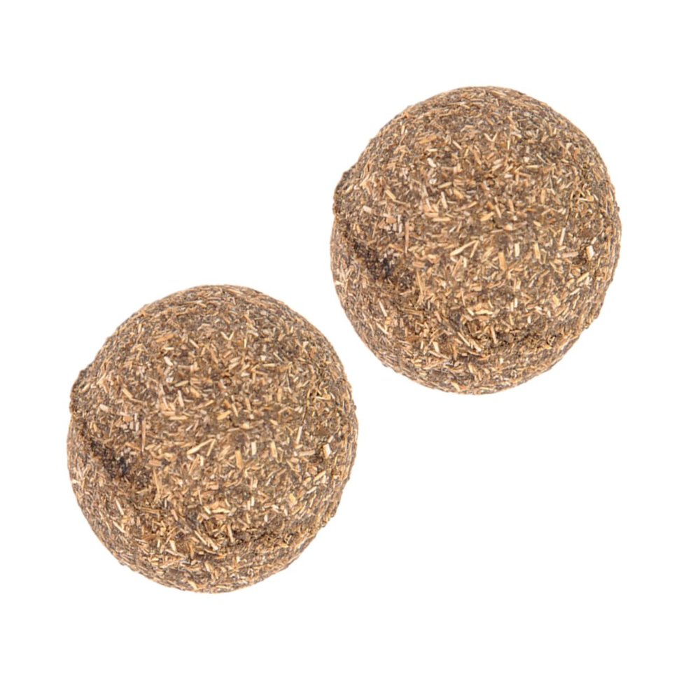 ERINGOGO Catnip Ball Toy, Natural and Edible, 2 Pieces for Cats