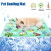 BODOBTF Cooling Mat for Cats and Dogs, Polar World Orchid, 30 x 40 cm view 2