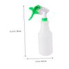 SAFIGLE 2-Piece Reusable Spray Pump Bottles, Leak-Proof Plastic Plant and Household Water Sprayers, Random Color and Style view 2