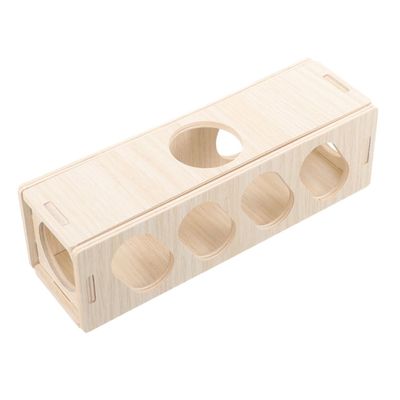 VICASKY Hamster House with Multi-Chamber Tunnel and Hideout, Multifunctional Toy for Damage Reduction, Suitable for Indoor and Outdoor Enclosures