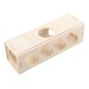 VICASKY Hamster House with Multi-Chamber Tunnel and Hideout, Multifunctional Toy for Damage Reduction, Suitable for Indoor and Outdoor Enclosures view 1