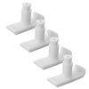 Portable Plastic Walker Skis, 4-Piece Set view 1