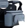 KIMISS Baby Stroller Hook Storage Bag, Bottle and Cup Holder, Multifunctional Large-Capacity Hanging Bag with One Strap view 3