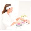 White U-Shaped Nail Armrest, Silicone and Plastic view 4