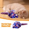 Cat Mouse Toy, Stress-Reducing Toy with Lure Function view 2