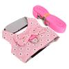 KIMISS S Vest Harness with Lead for Rabbits and Hamsters, Small Animal Outdoor Harness and Leash Accessory for Running and Walking (S) view 3