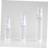 50 ml Matte Airless Pump Bottles, Plastic, 4-Pack for Travel view 2