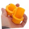 2-Piece Plastic Mop Bucket Stoppers, Yellow view 3