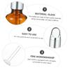 DEARMAMY 10-Pack 50 mL Brown Glass Dropper Bottles with Pipettes view 3