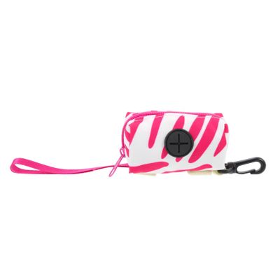 VICASKY Portable Fabric Dog Waste Bag Dispenser with Hook