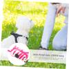 VICASKY Portable Fabric Dog Waste Bag Dispenser with Hook view 2