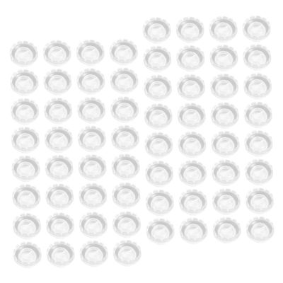 VALICLUD Self-Adhesive Eyelash Glue Holders, Simplifies Eyelash Extensions, 120 Plastic Pieces