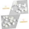 VALICLUD Self-Adhesive Eyelash Glue Holders, Simplifies Eyelash Extensions, 120 Plastic Pieces view 3