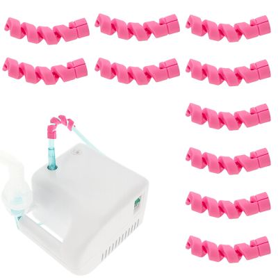 10-Pack Oxygen Tubing Holders (Pink)
