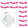 10-Pack Oxygen Tubing Holders (Pink) view 1