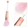 5-Piece Makeup Brush Set with Metal Handles, Pearl Finish view 3