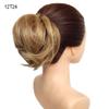 Synthetic Hair Bun Extension, Donut Chignon (Q7-613) view 3