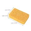 ULTECHNOVO 2.5 cm Yellow Kitchen Scrub Sponges, Reusable, 6-Piece Set view 2
