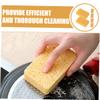 ULTECHNOVO 2.5 cm Yellow Kitchen Scrub Sponges, Reusable, 6-Piece Set view 4