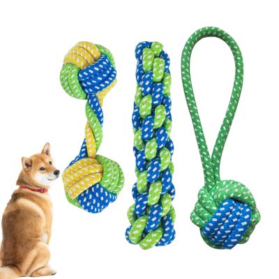 Puppy Tug Tugy Puppy Rope Toy – 3-Piece, Tear-Resistant Puppy Accessory