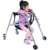 SdaryWare Walking Aid for Children with Cerebral Palsy, Foldable Medical Walker, Adjustable with Wheels, for Children with Disabilities and Hospitals (B: 53–70 cm) view 2