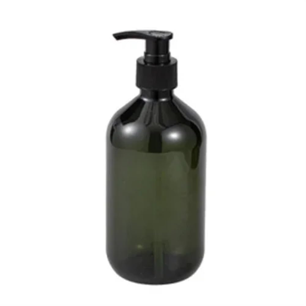 500 mL Portable Soap and Lotion Dispenser Bottle, Green