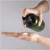 Portable Empty Pump Bottles, Cylindrical, Refillable, 300 ml, Green, 4-Pack view 2