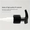 Portable Empty Pump Bottles, Cylindrical, Refillable, 300 ml, Green, 4-Pack view 3