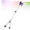 Foldable Aluminum Alloy Reacher, Blue view 1
