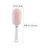 PACKOVE Practical Plastic Hair Comb with Scalp Massage Function, Lightweight Portable Comb for Women view 3