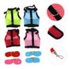 4-Piece Mesh Hamster Harnesses with Leashes for Small Pets view 4