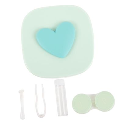 PACKOVE Plastic and Resin Contact Lens Case, Portable Leakproof Travel Holder, Compact and Space-Saving